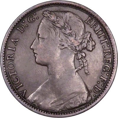 British 1877 Penny