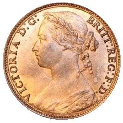 British 1880 Penny