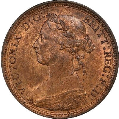 British 1886 Penny