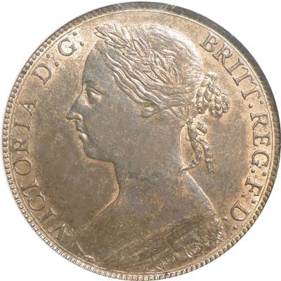 British 1887 Penny