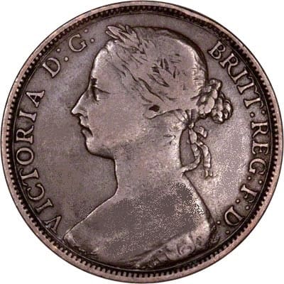 British 1888 Penny