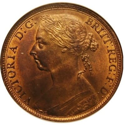 British 1890 Penny