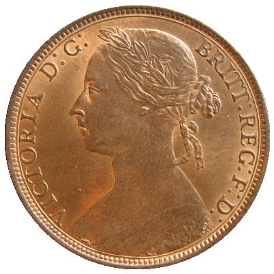 British 1893 Penny