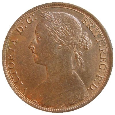 British 1894 Penny
