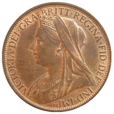 British 1895 Penny