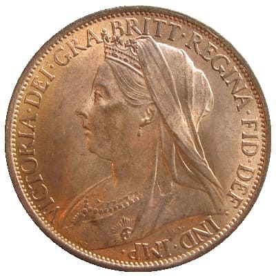 British 1896 Penny