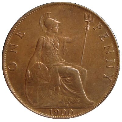 British 1900 Penny Value