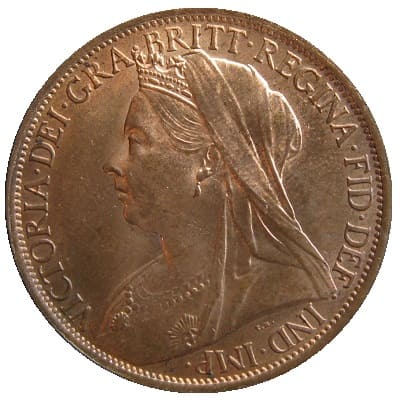 British 1901 Penny