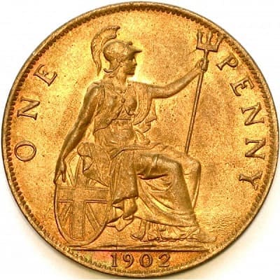 British 1902 Penny Value