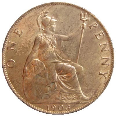 British 1903 Penny Value