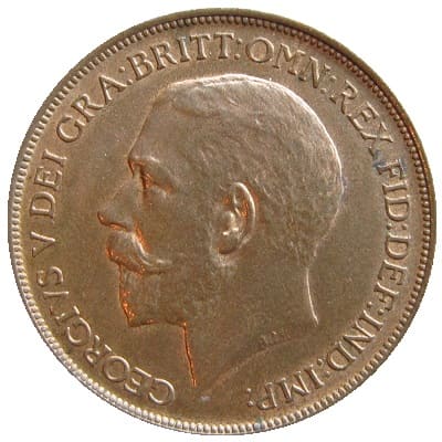 British 1911 Penny