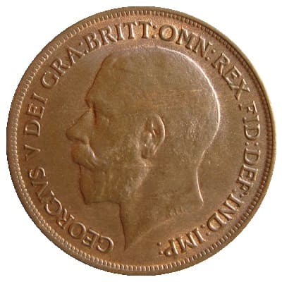 British 1913 Penny