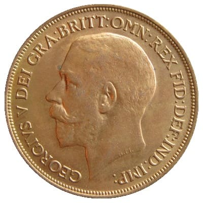 British 1915 Penny
