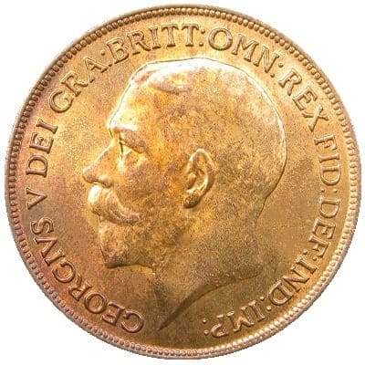 British 1917 Penny