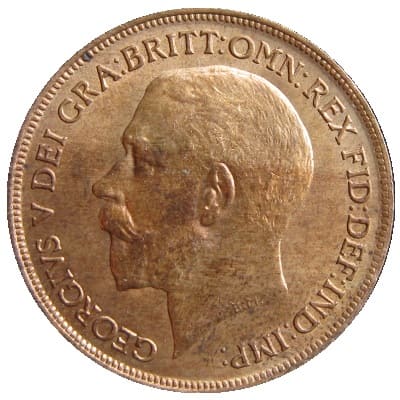 British 1921 Penny