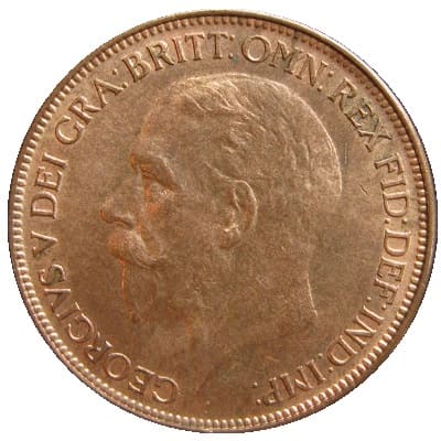 British 1926 Penny