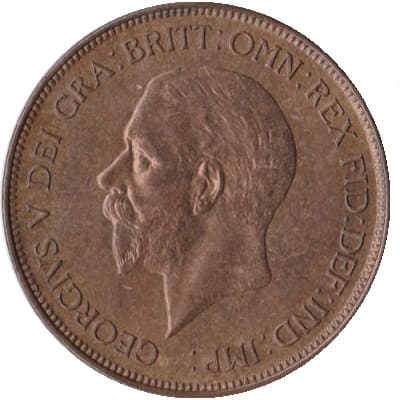 British 1929 Penny