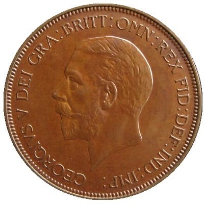 British 1934 Penny