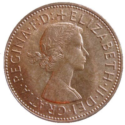 British 1962 Penny