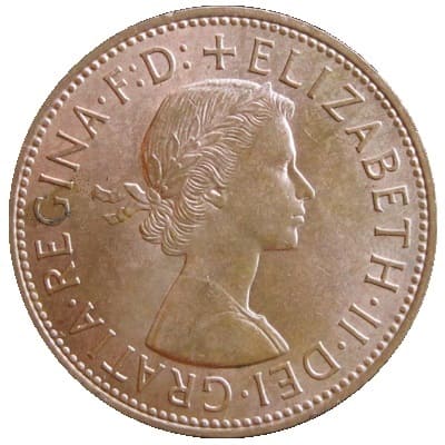 British 1963 Penny
