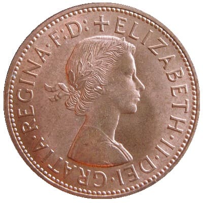 British 1965 Penny