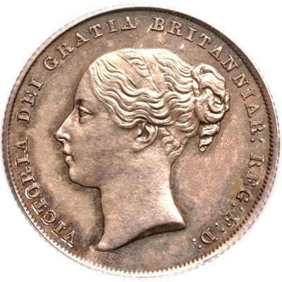 British 1840 Shilling