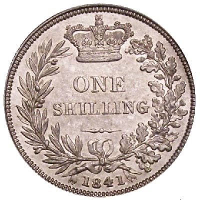 British 1841 Shilling Value