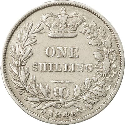 British 1848 Shilling Value
