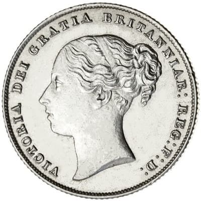 British 1856 Shilling