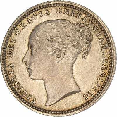 British 1871 Shilling