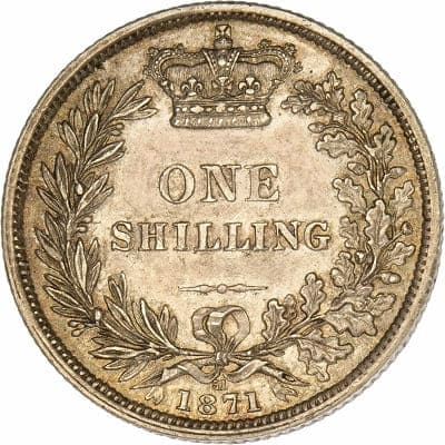 British 1871 Shilling Value