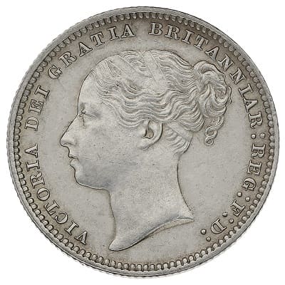 British 1878 Shilling
