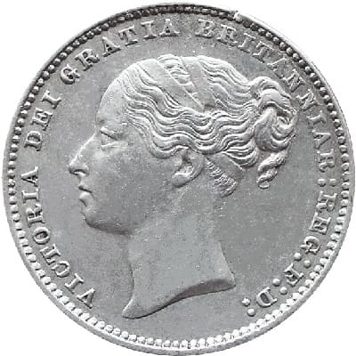 British 1879 Shilling