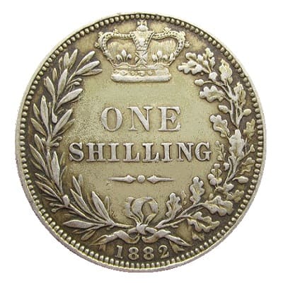 British 1882 Shilling Value
