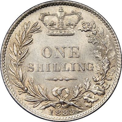 British 1883 Shilling Value