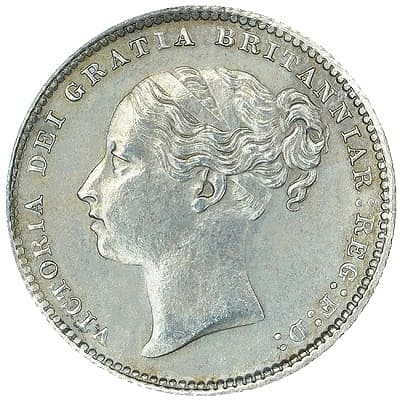 British 1886 Shilling