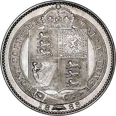British 1888 Shilling Value