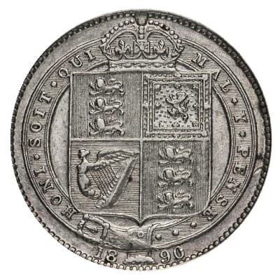British 1890 Shilling Value