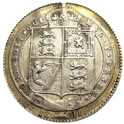 British 1891 Shilling Value