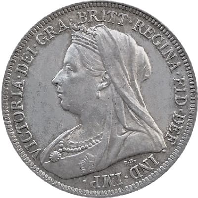 British 1897 Shilling