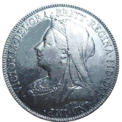 British 1898 Shilling