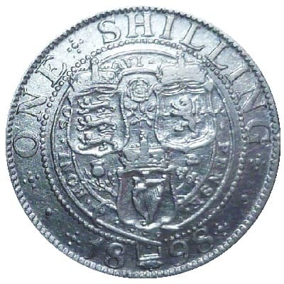 British 1898 Shilling Value