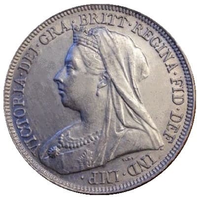 British 1901 Shilling