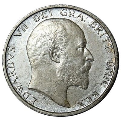 British 1902 Shilling