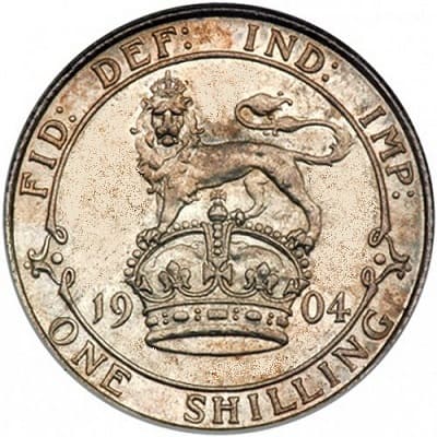 British 1904 Shilling Value