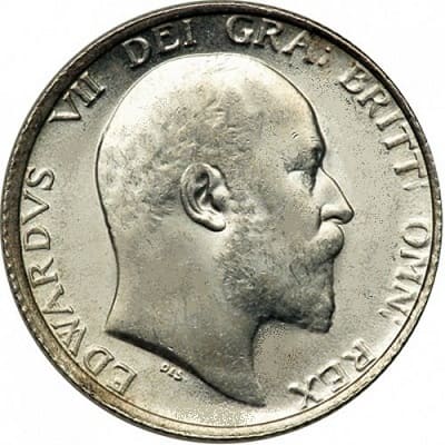 British 1907 Shilling