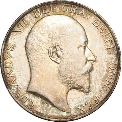 British 1908 Shilling