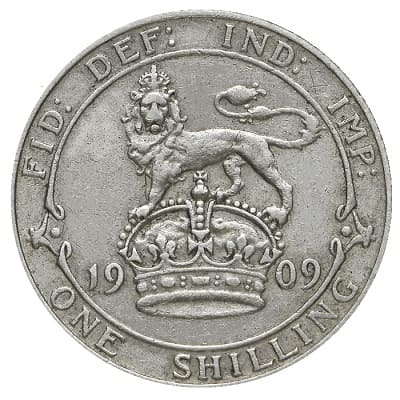 British 1909 Shilling Value