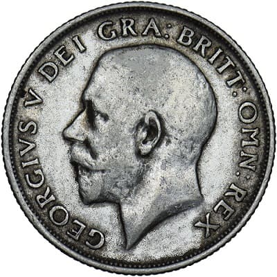 British 1913 Shilling