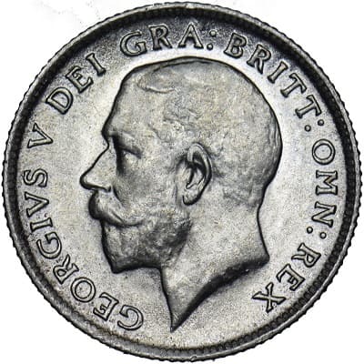British 1914 Shilling